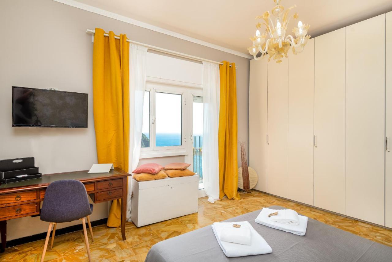 Cinque Terre D'Amare Sea View Big Apartment For Travel Lovers 里奥马哲雷 外观 照片